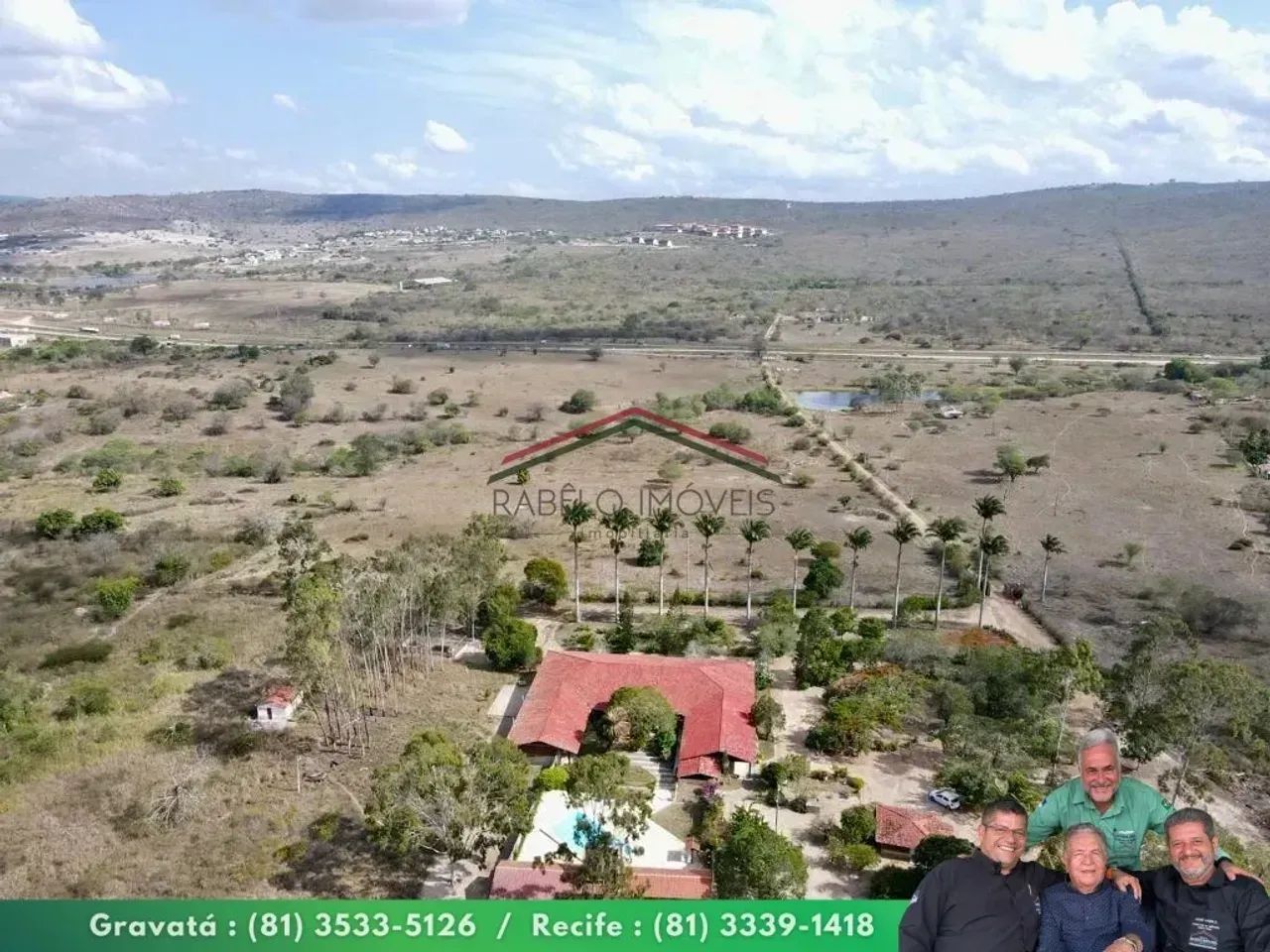 Fazenda 29,6 ha com casa de 6 suítes em Gravatá/PE - Foto 3