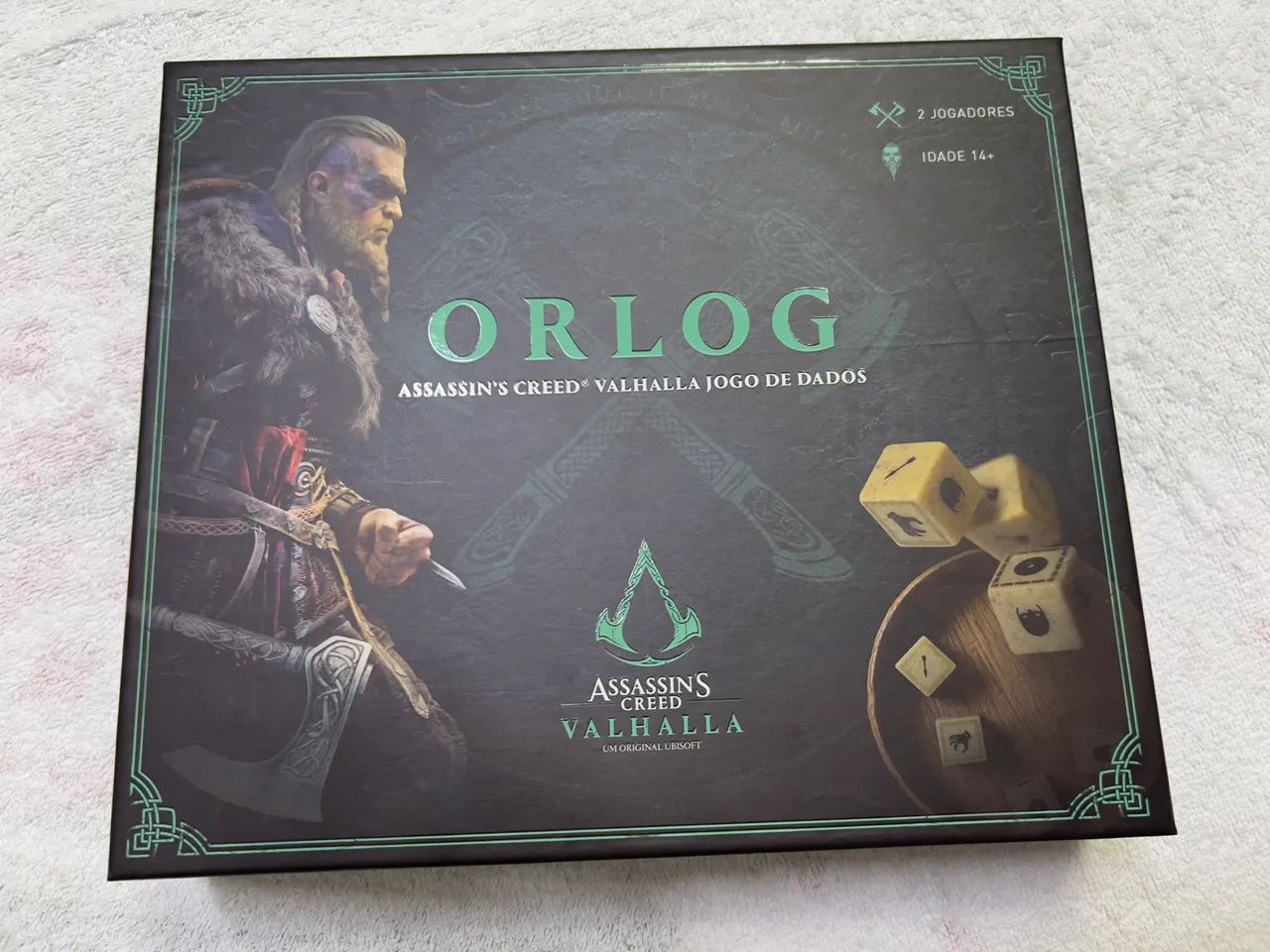 Orlog: Assassin's Creed Valhalla Dice Game - jogo tabuleiro
