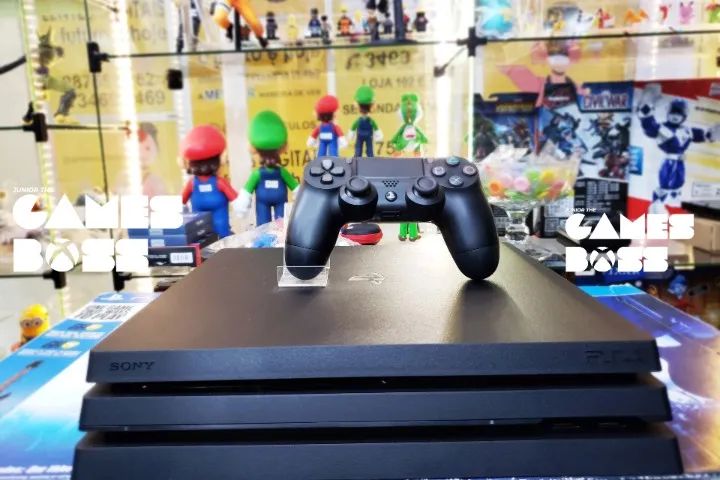 PS4 PRO 1TB c/ Garantia - Consoles de Vídeo Game - Barra de