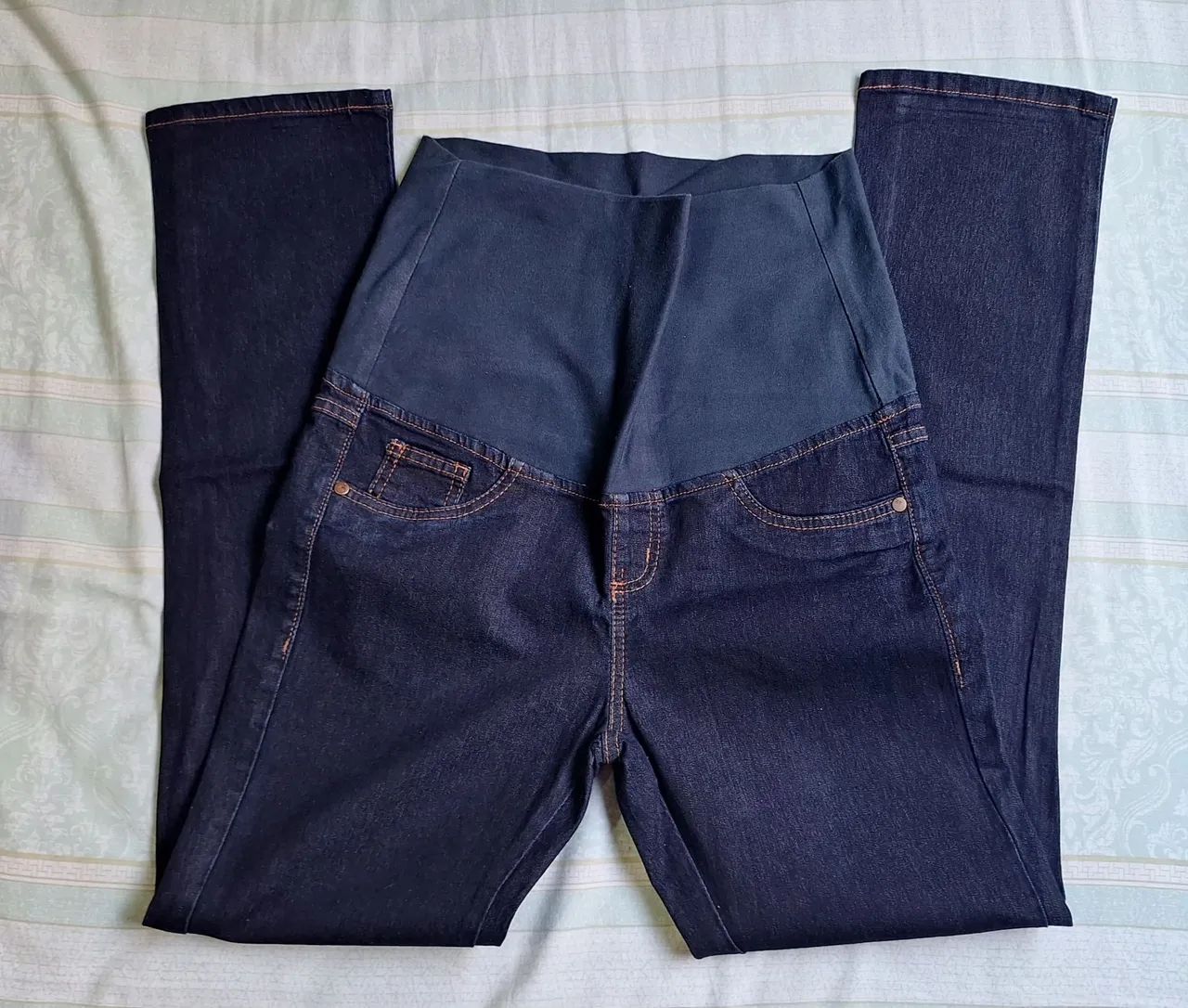 Calça jeans para grávida 