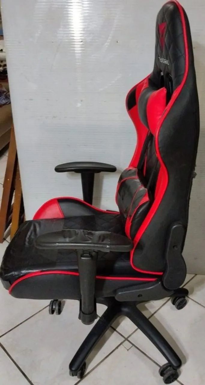 Cadeira Gamer  Reclinável tudo funcionando - Foto 4