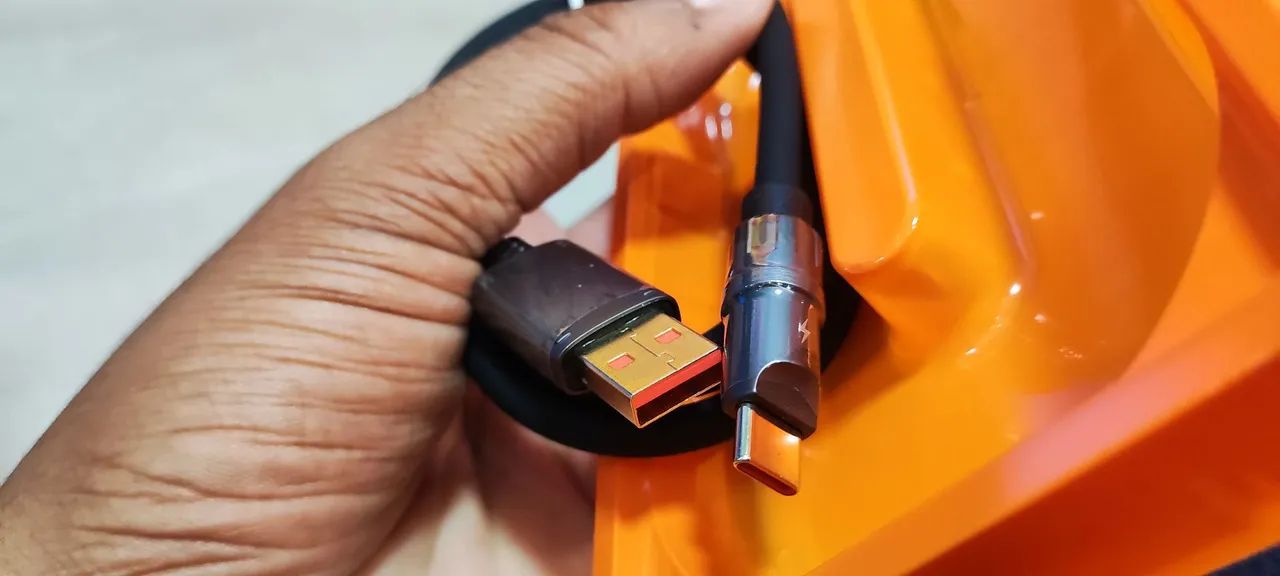Cabo USB tipo c 60w 1 metro, já é o menor preço  - Foto 3