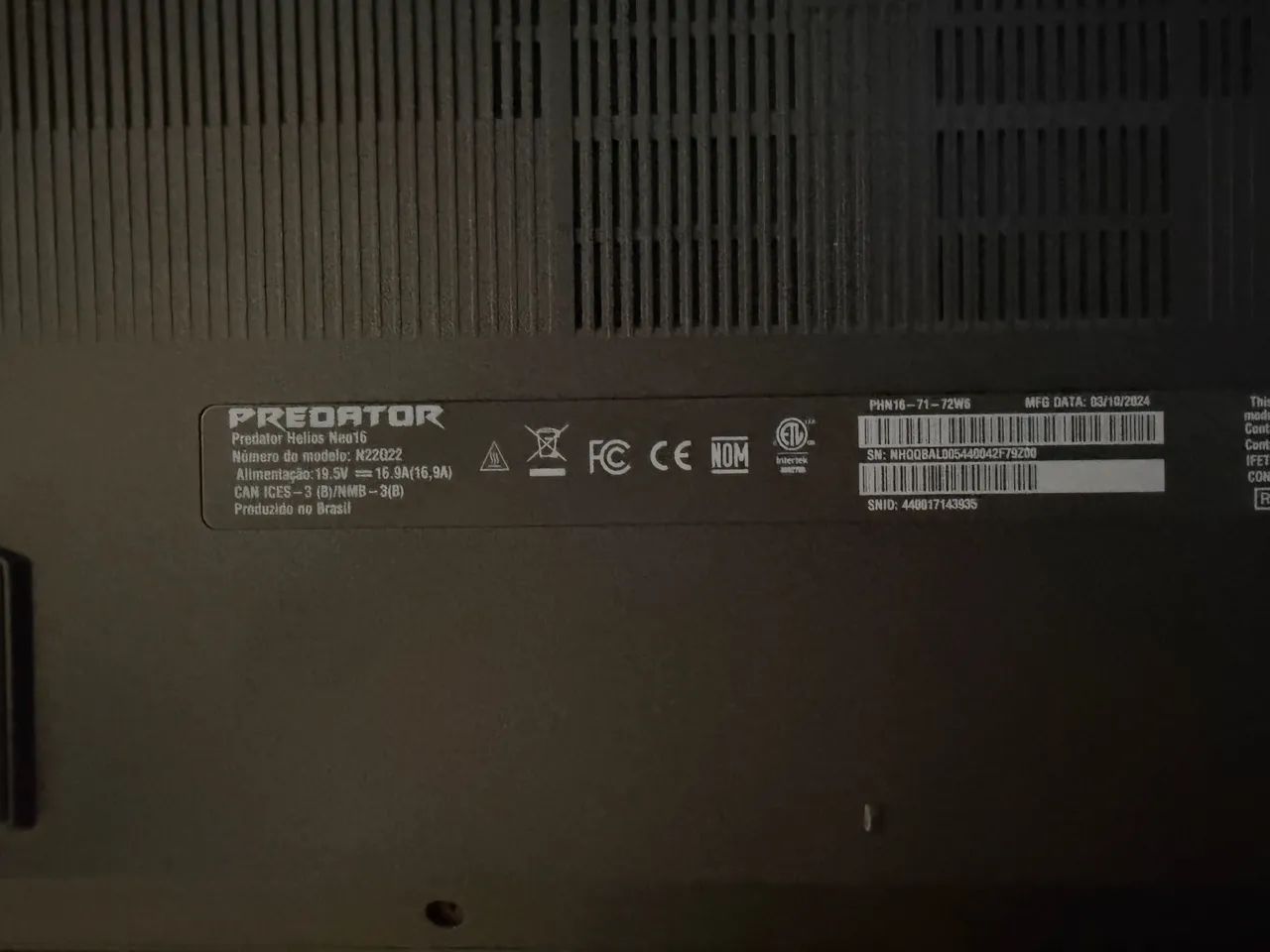 PREDATOR HELIOS NEO 16 - Foto 4
