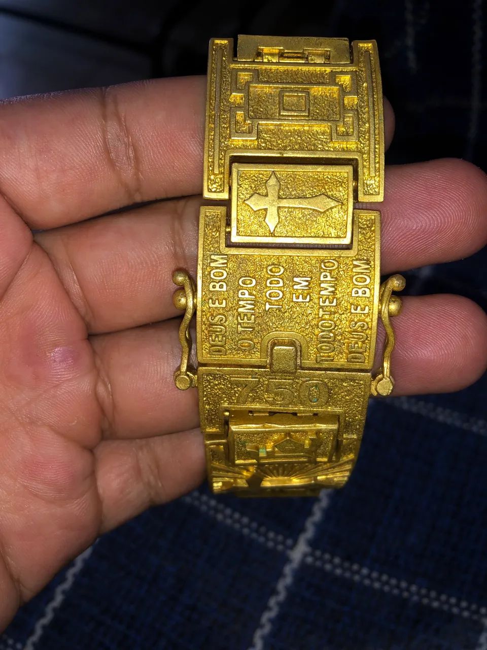 Bracelete + Cordão moeda antiga  - Foto 3
