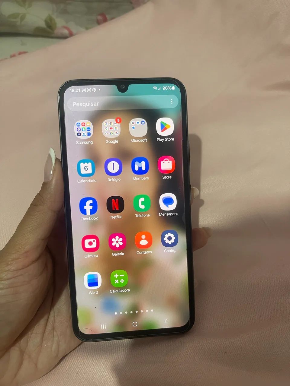 Vendo Samsung A34 usado mais está em perfeito estado  - Foto 3