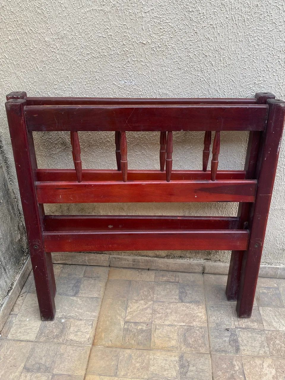 2 espelhos de cama solteiro de madeira 