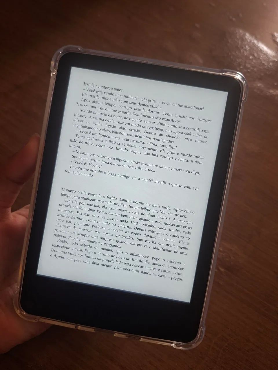 Kindle 11ª Geração 16GB Preto + Capa Transparente - Foto 2