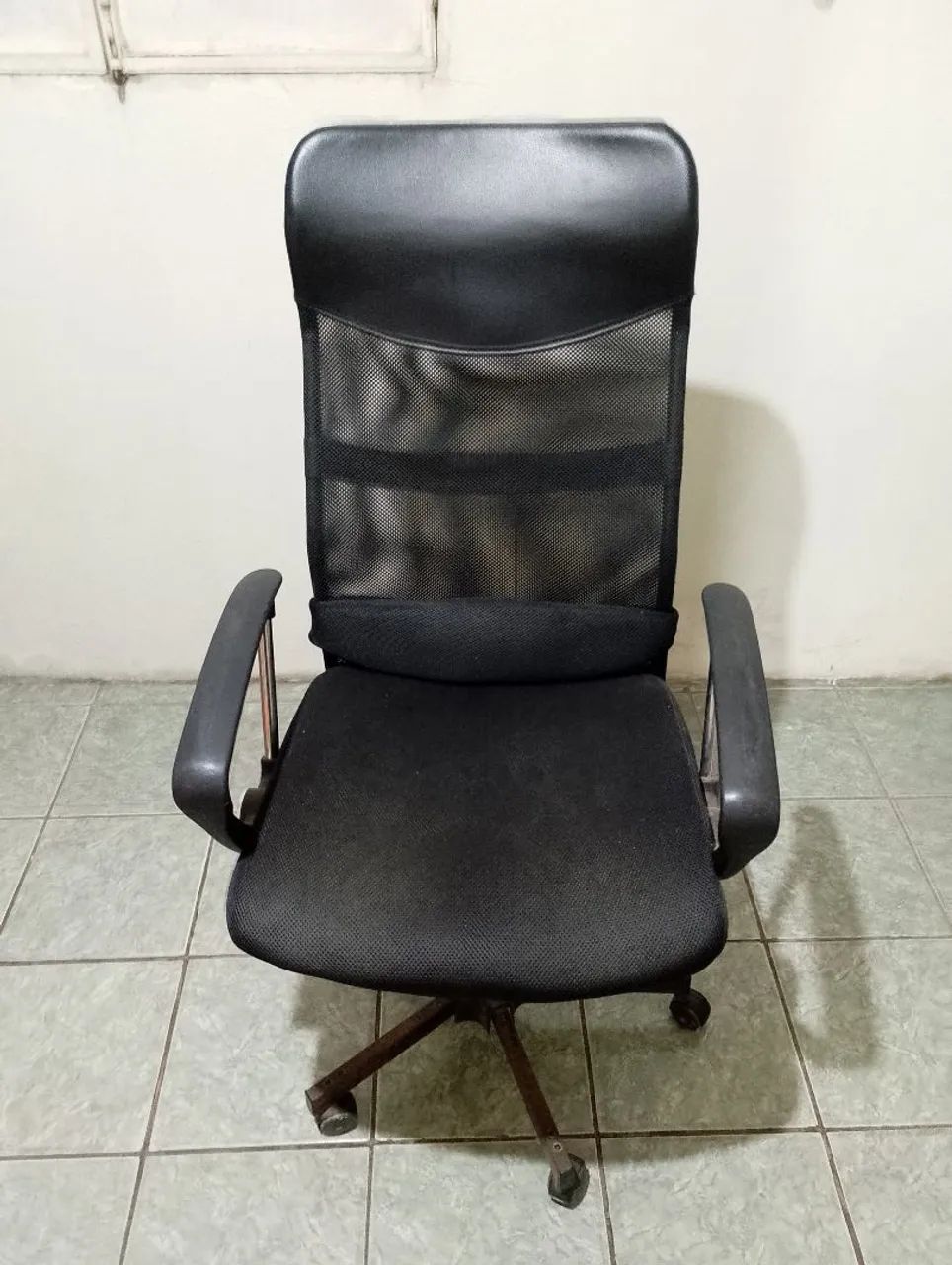 Fox President Office Chair, Swivel, Black, Model F161