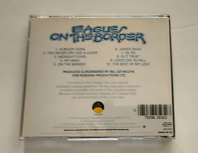 CD The Eagles - On The Border - Asylum - Mqde in Germany - Foto 2