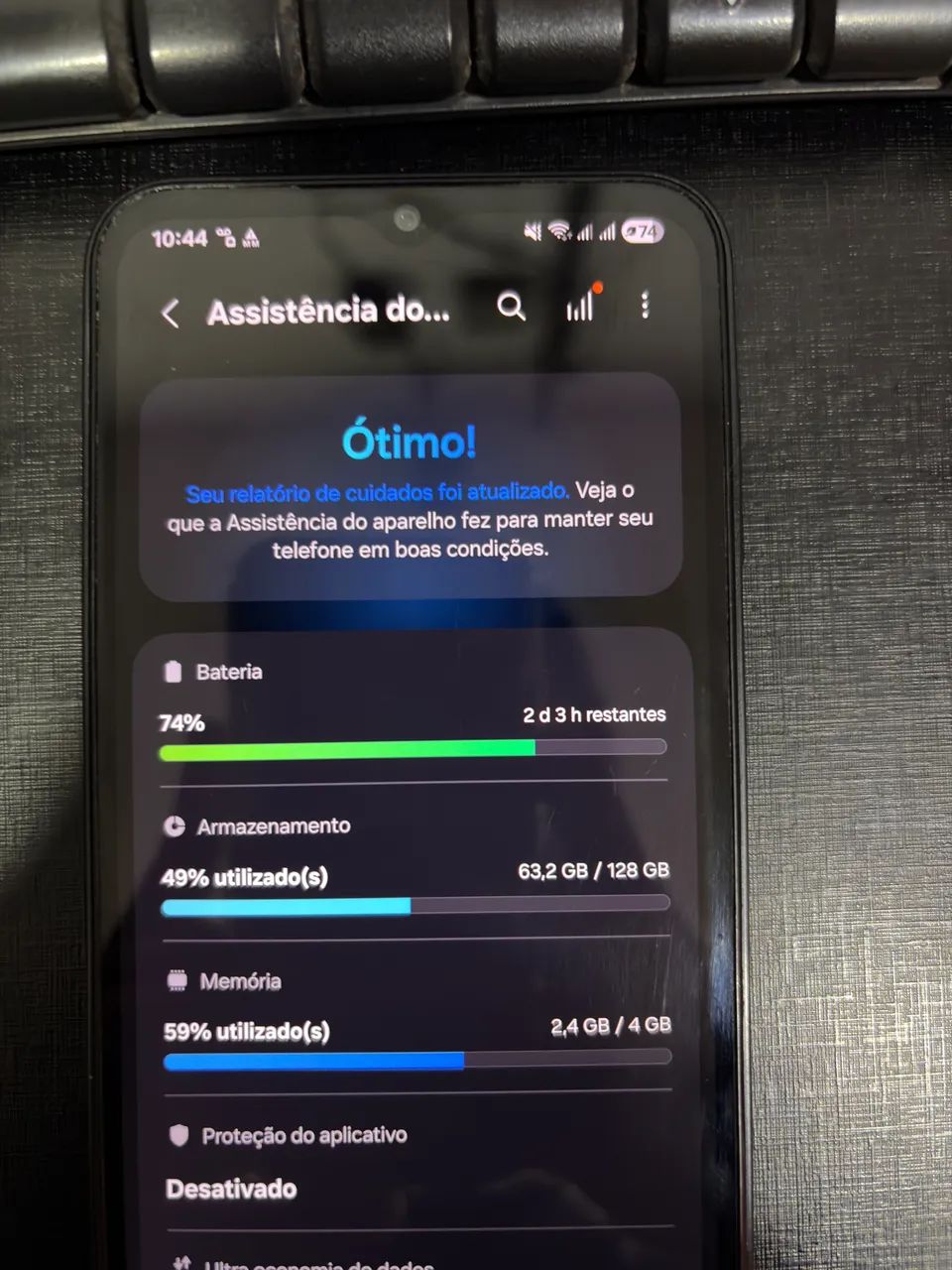 Samsung Galaxy A14 5G 128GB Preto - Funcionando Perfeitamente - Foto 3