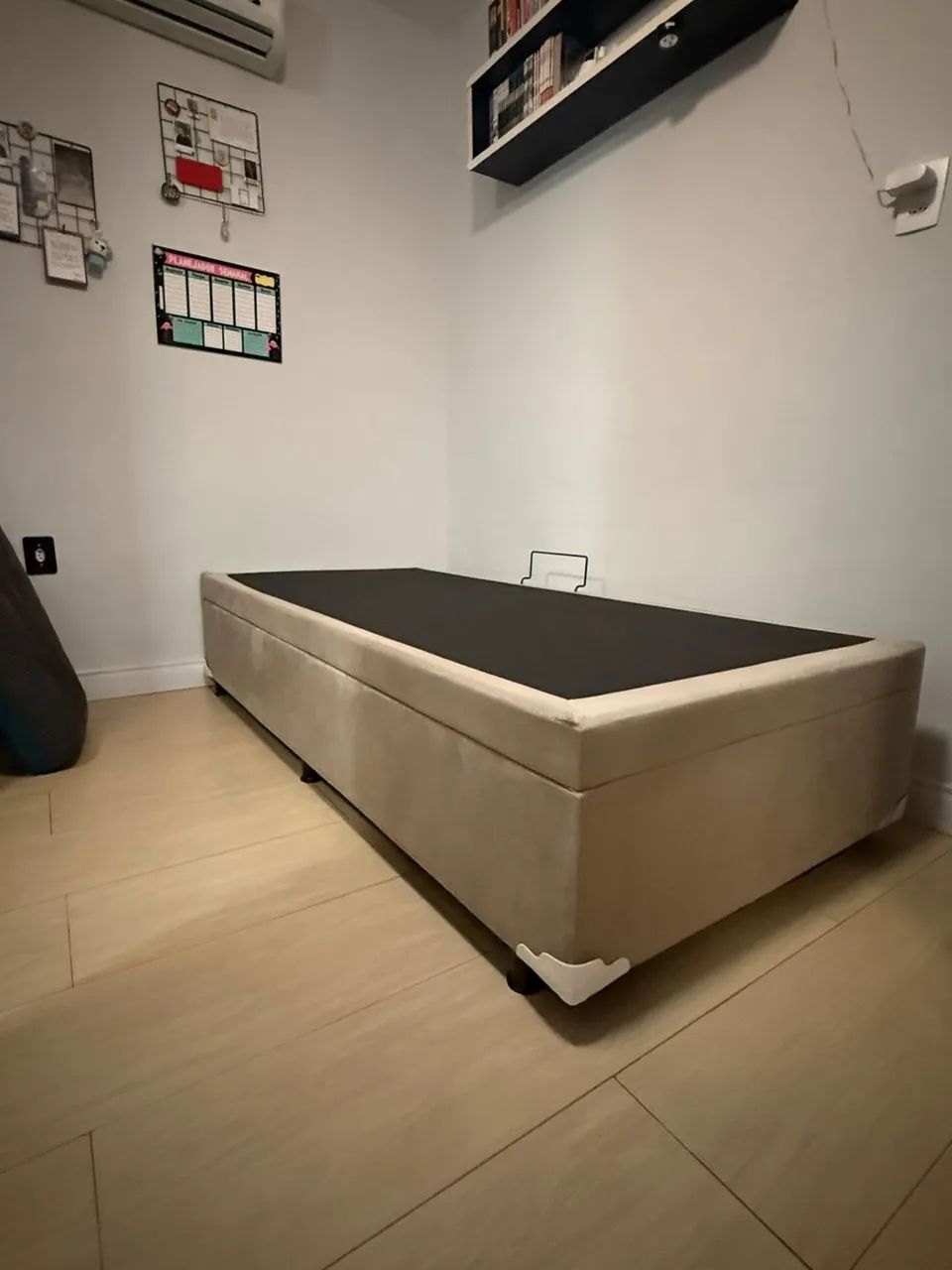 Cama Baú solteiro sem colchão - Excelente Estado  - Foto 3