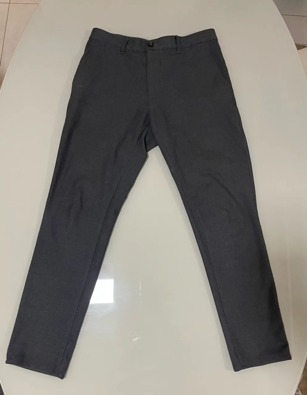 Calça Zara cinza chumbo