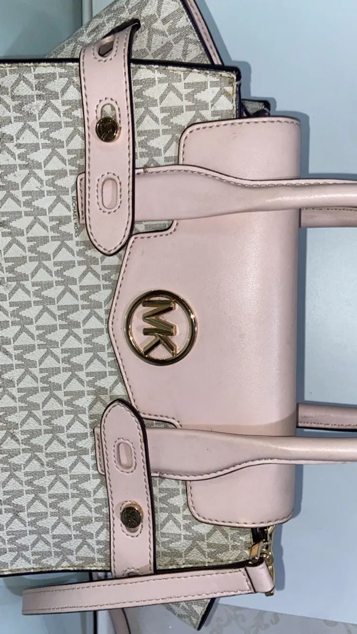 Bolsa Michael Kors Carmen Medium Flap Satchel - Foto 2