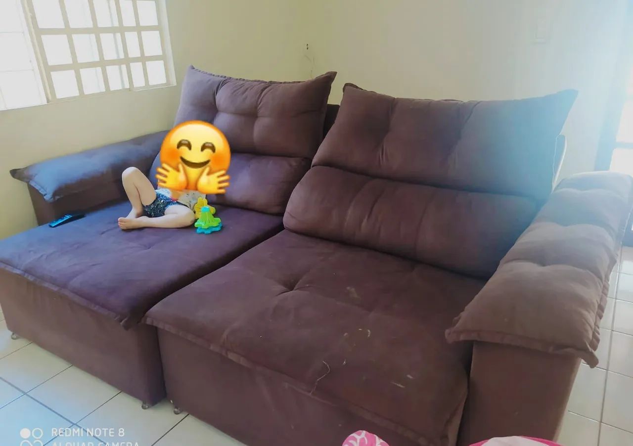 Sofá Cama 3 lugares Grande - Foto 3