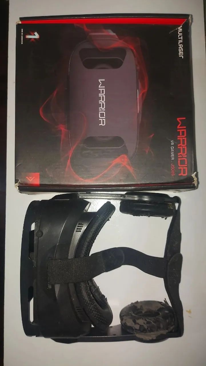 VR gamer warrior mobile multilaser