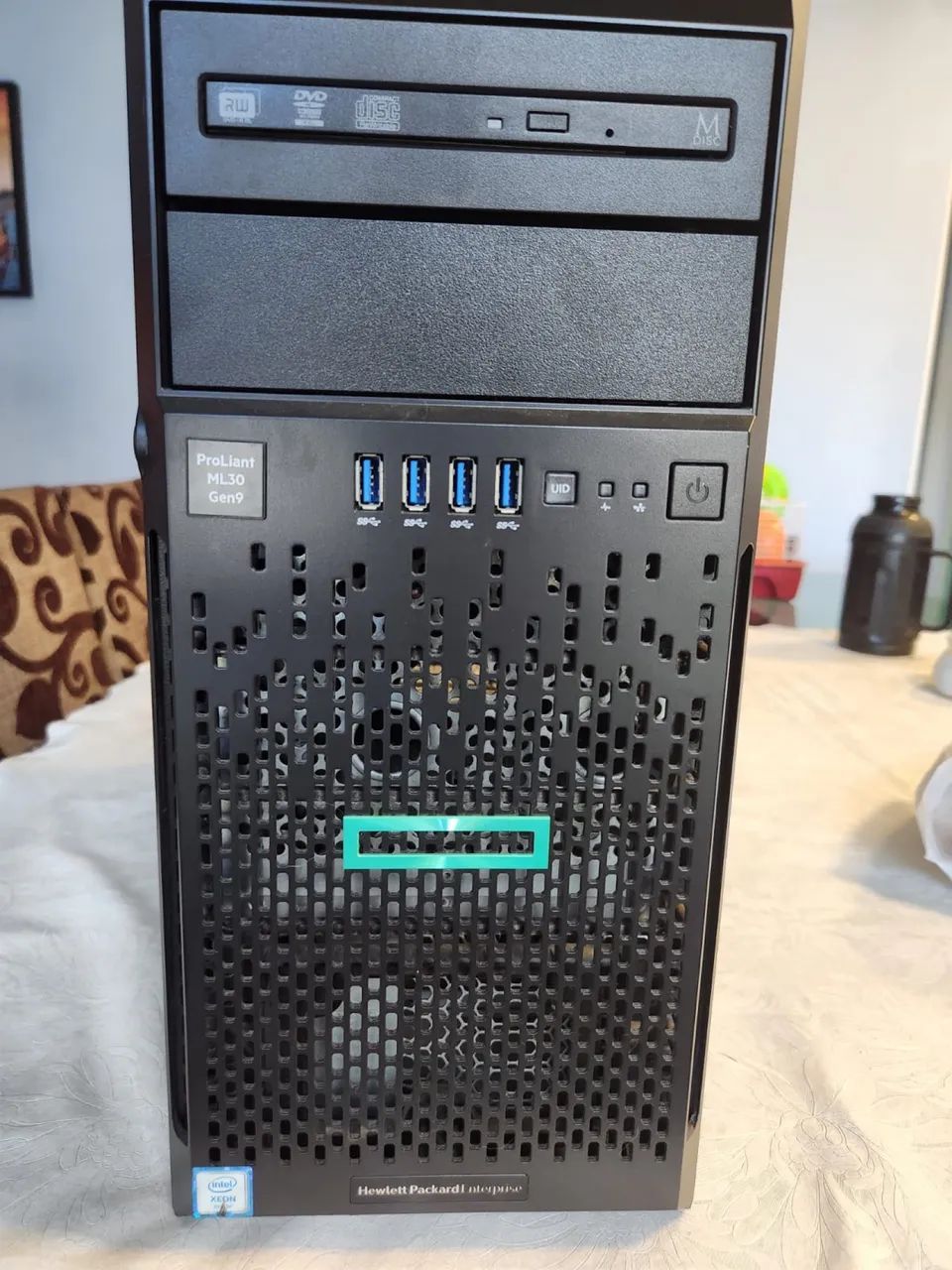 Servidor HPE ProLiant ML30 Gen9 Xeon 1TB Torre Pouco Uso - Foto 6