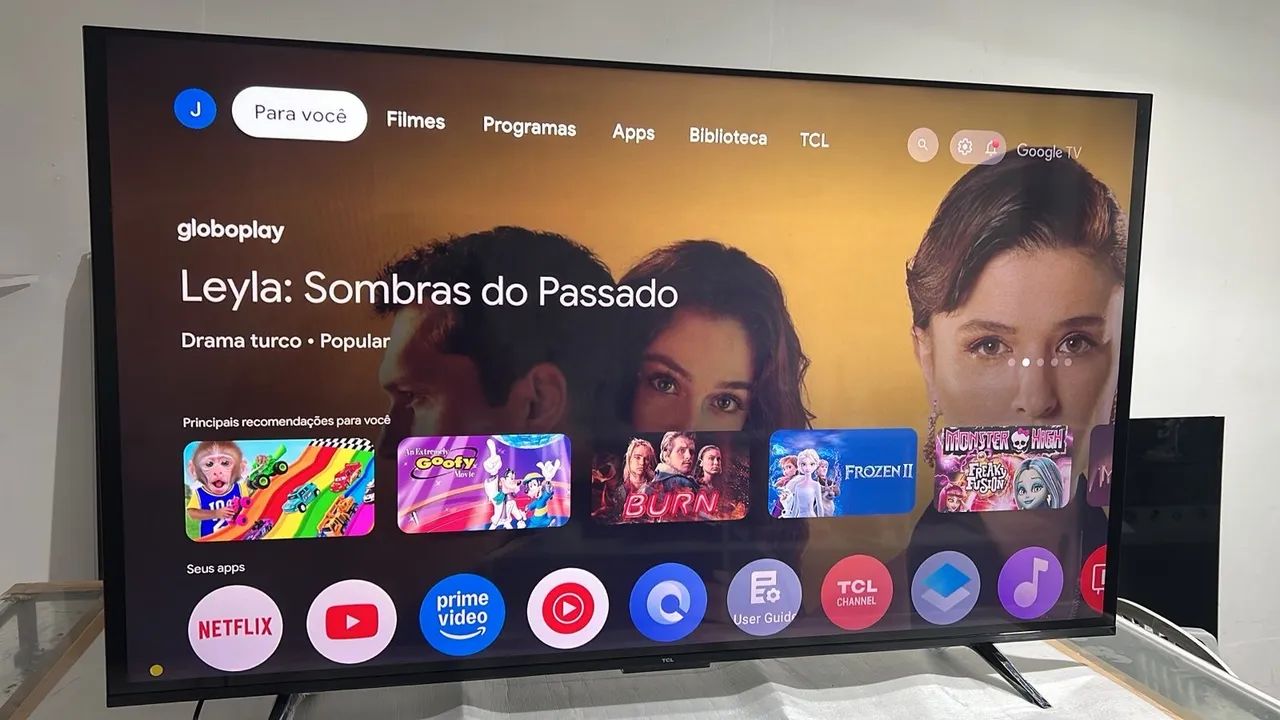 Tv TCL borda infinita 55 polegadas 