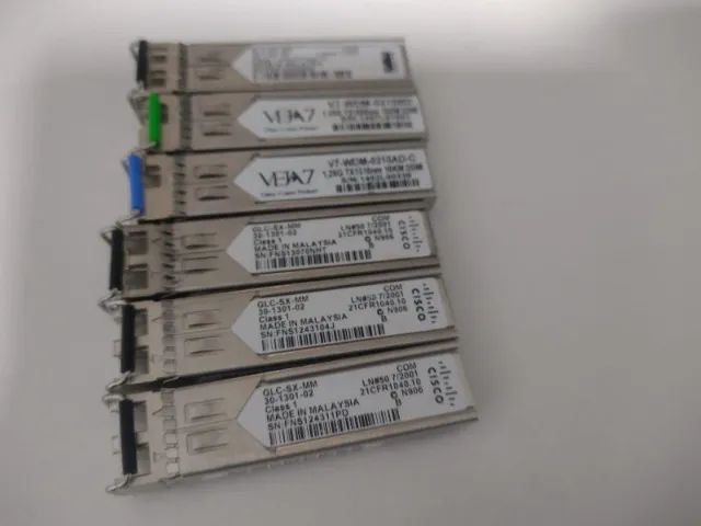 KIT COM 6 MODULOS GBIC-DIVERSOS