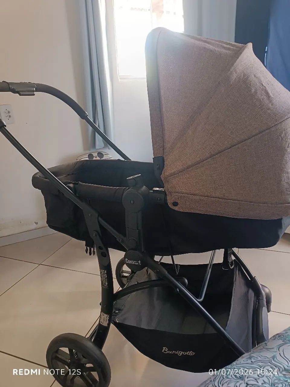 Carrinho de bebe Moisés Burigotto convert 500$ - Foto 5