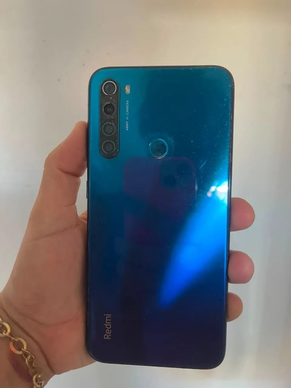 VENDE-SE REDMI NOT 8 AZUL - Foto 5