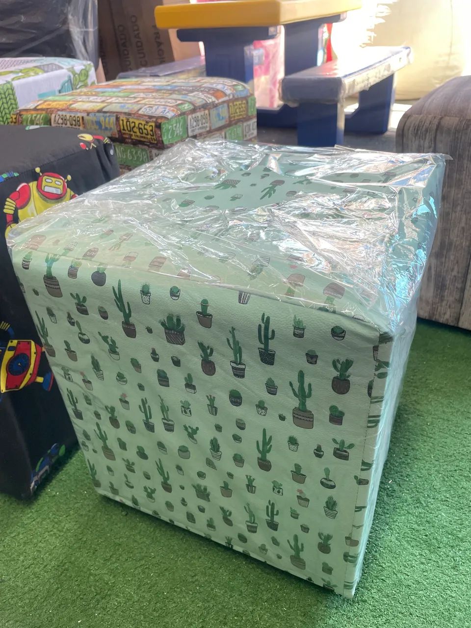 Puff banqueta A PRONTA ENTREGA 
