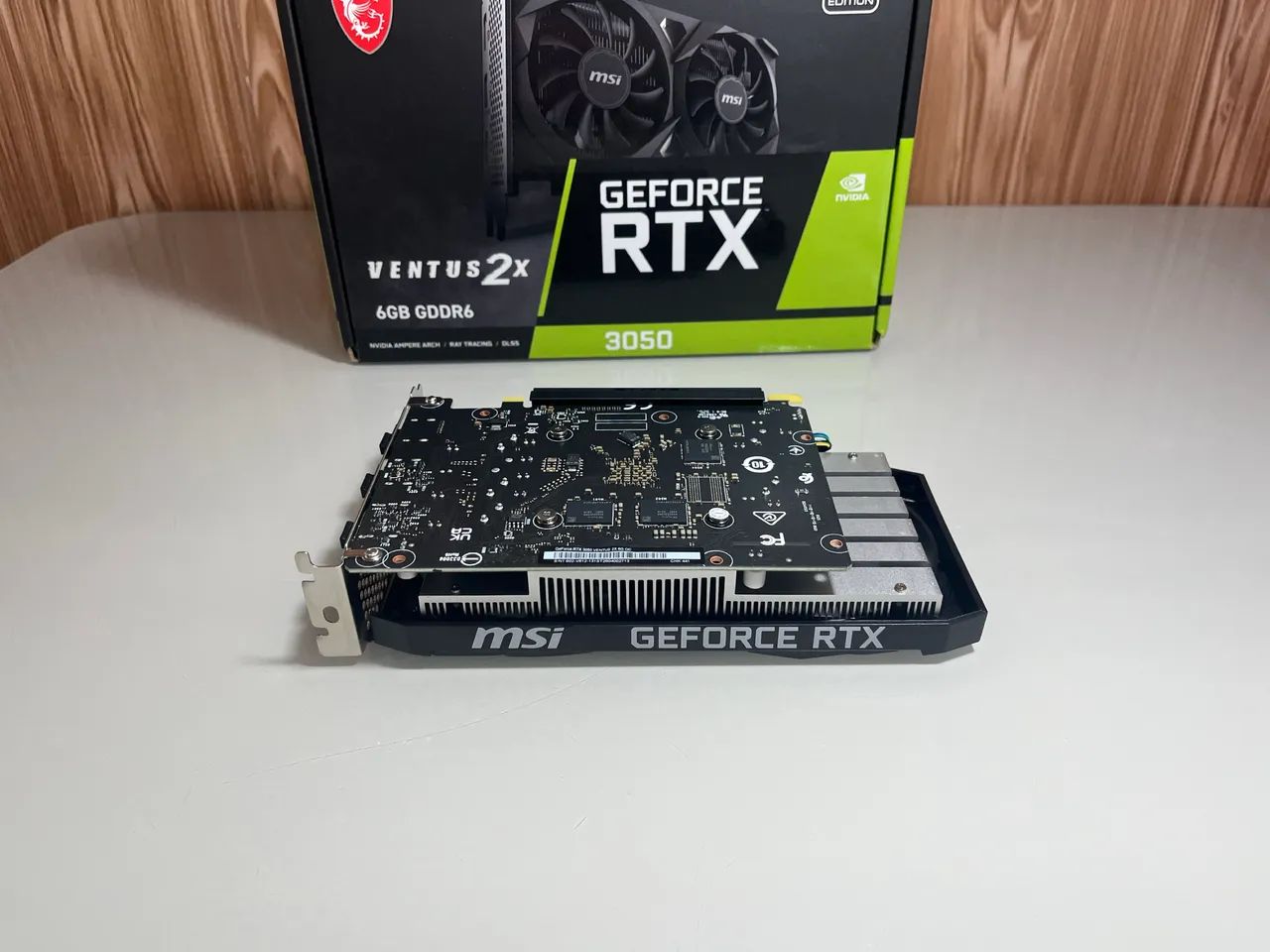 RTX 3050 Ventus 6G OC - NOVA - Foto 2