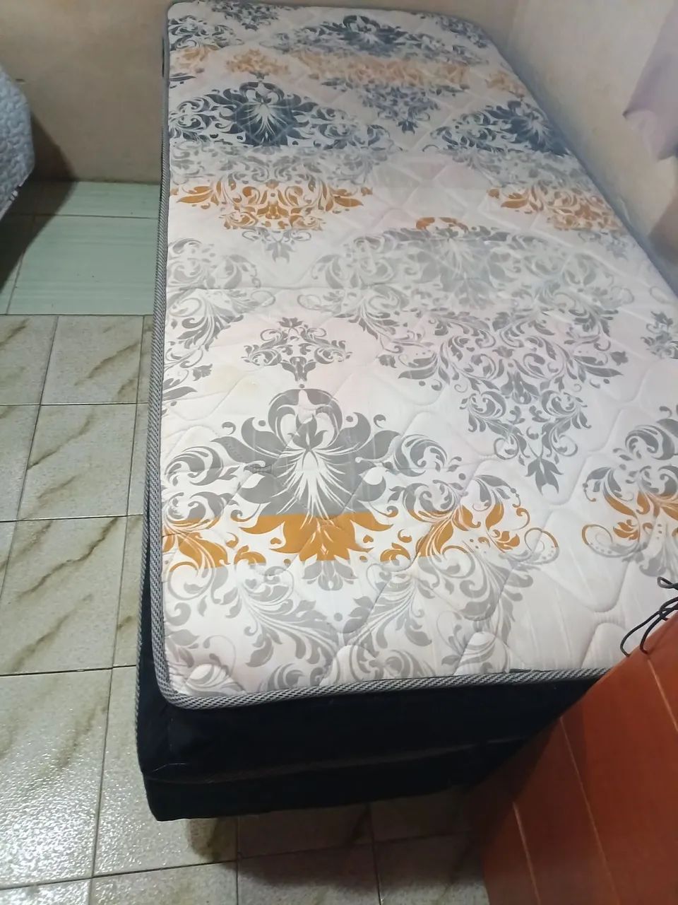 Cama box em molas solteiro  - Foto 2