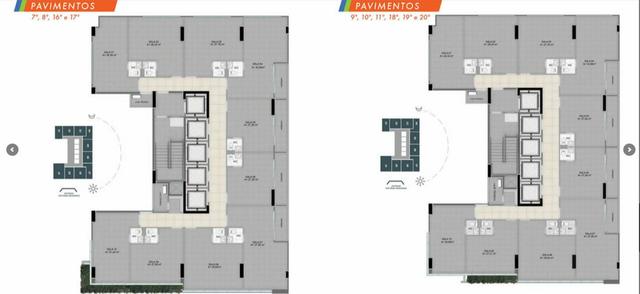 Urban Futuro - Salas comerciais de 26 à 299 m² na Teotônio - 202 Sul - Foto 16