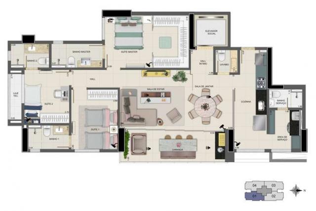 Cena Marista by Brasal -125m² - Goiania, GO - ID28 - Foto 19