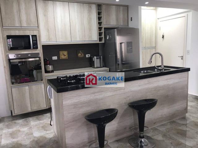 Apartamento com 2 dormitórios à venda, 82 m² por r$ 372.000 - urbanova - são josé dos camp - Foto 7