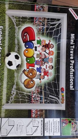Mini Trave, profissional gool 90 dia da criança!!