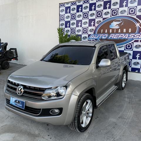 Vw amarok highline cd - 2013 - automático - novíssimo - Foto 2