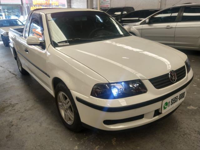 Saveiro 1.6 Mi 8v 2003 Branca Ar Condicionado E Direçao ! - Foto 7