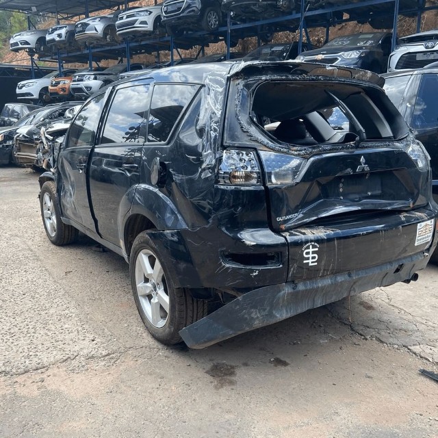 Mitsubishi Outlander V6 Retrovisor Airbag Capo Motor Porta Farol Cambio Sucata - Foto 4