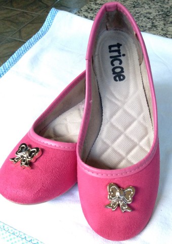 sapatilha juvenil menina tricae rosa pinck número 29 - Artigos infantis -  Santa Maria, Brasília 1009134065 | OLX