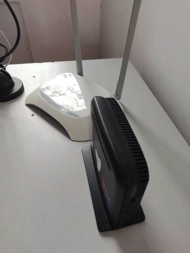 Kit Roteador TP link, antena e acessórios  - Foto 3