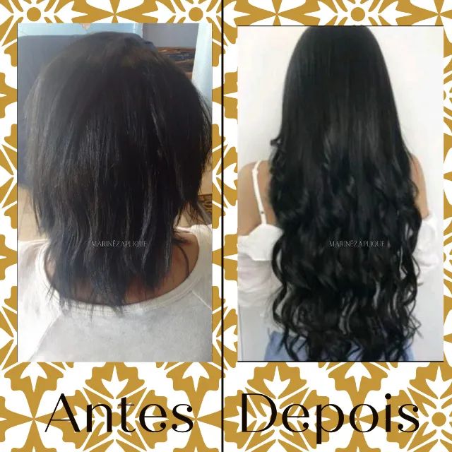 Aplique, Megahair e Manutenções R$ 40,00 (cada tela)