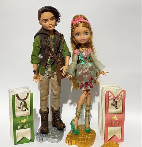 Ever After High Ashlynn Ella & Hunter Huntsman New Dolls 