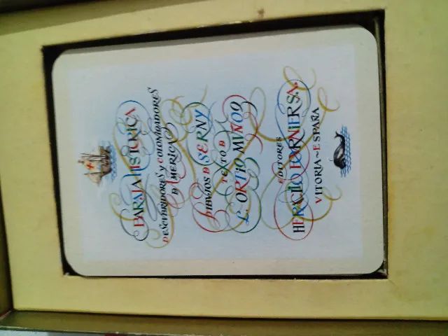 Baraja Historica Descubridores y Colonizadores de America - Anos 60 - Foto 4