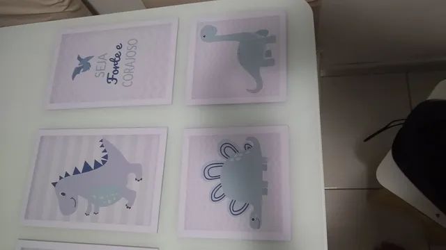 Vendo conjunto de quadros dos dinossauros! Extra! - Foto 4