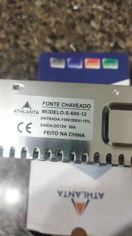 Fonte chaveada 50 amperes 