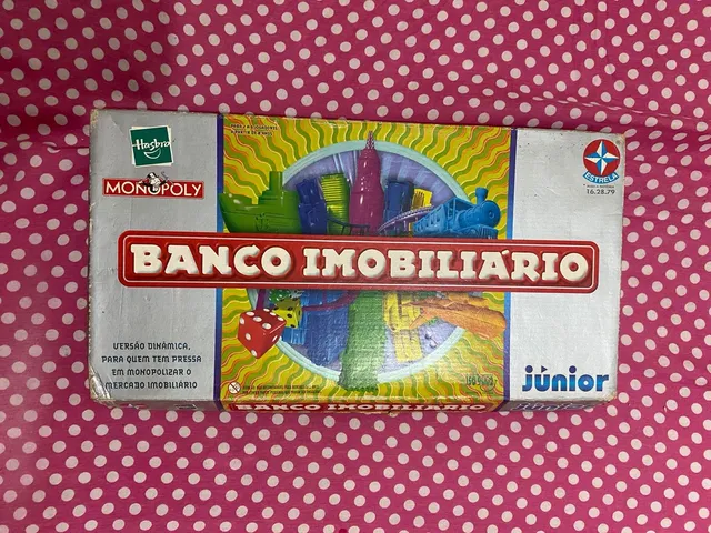Jogo De Tabuleiro Banco Imobiliário Jr. Estrela