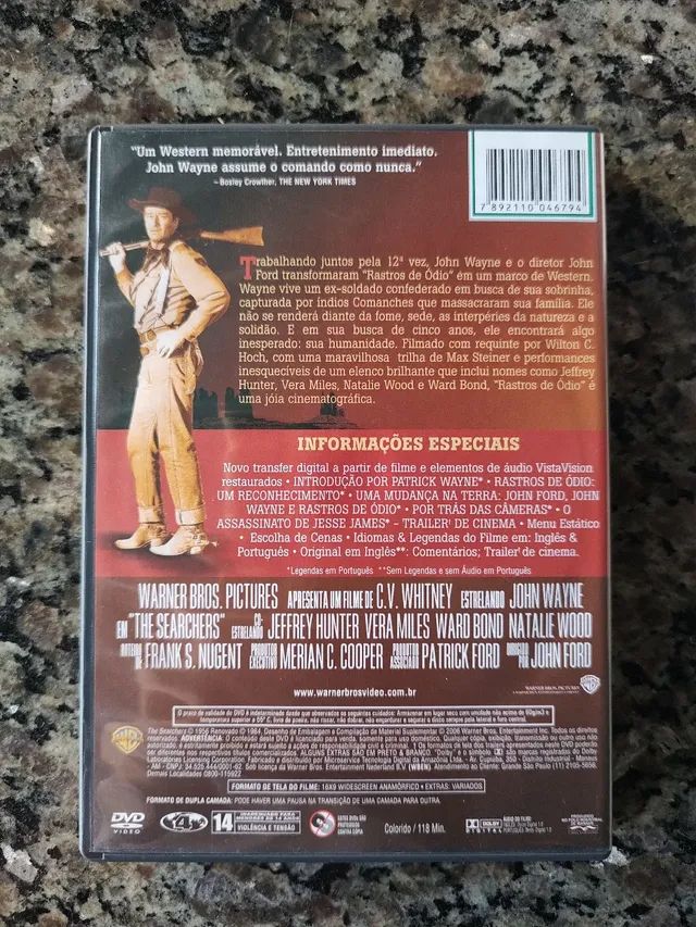 DVD Rastros de Ódio (duplo) John Wayne - Foto 2