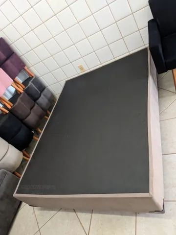 Base box para cama de casal padrão/comum - COM GARANTIA DE FABRICA