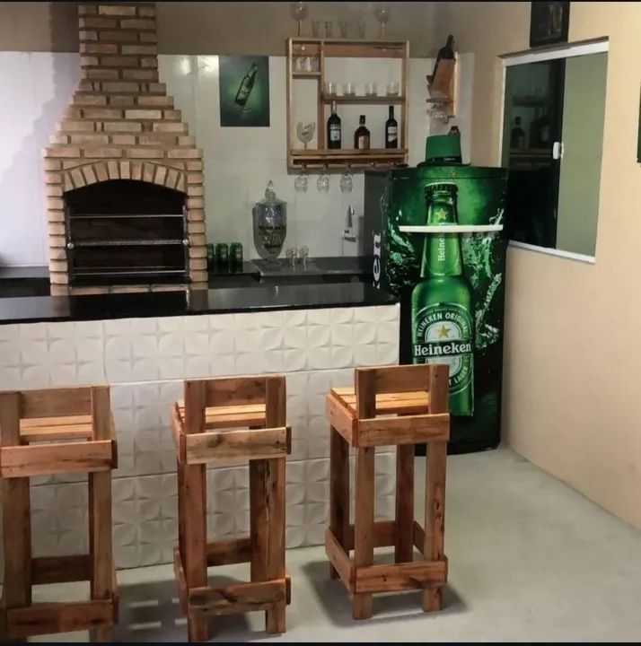 Banquetas de palete. - Foto 2