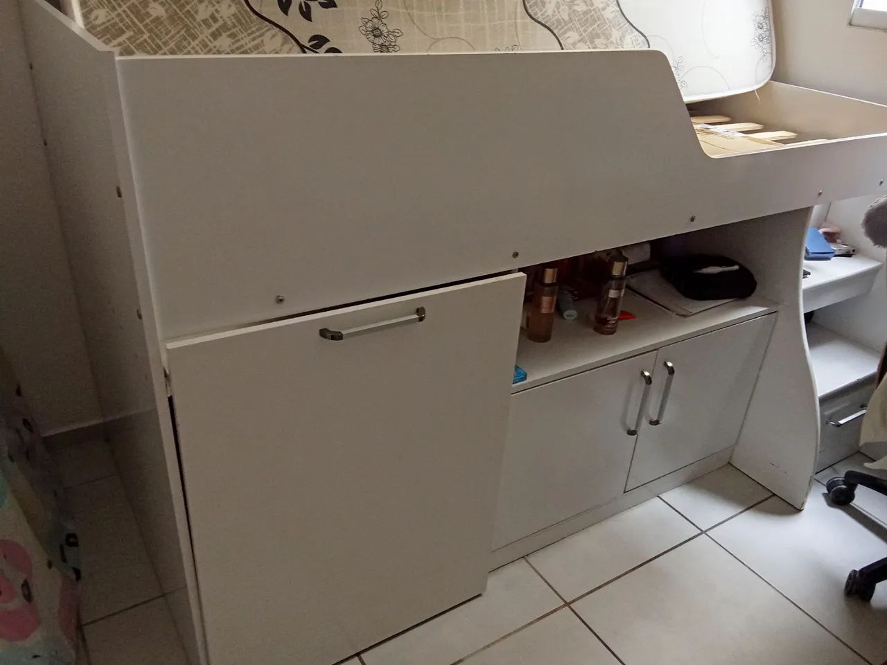 Cama armário escrivaninha sem colchao - Foto 2