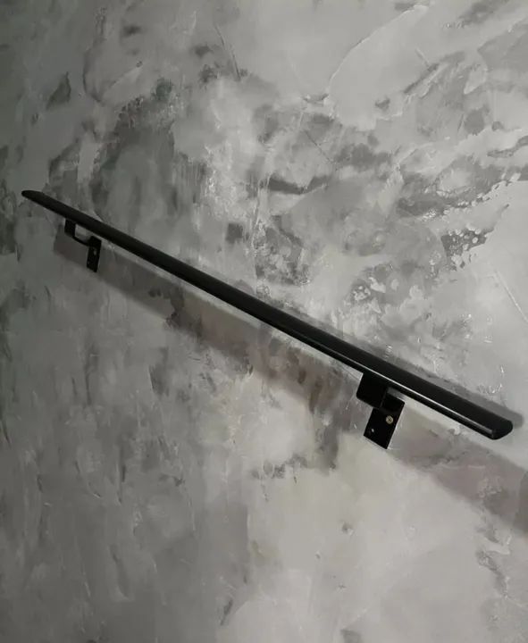 ( R$100,00 O METRO ) FABRICAMOS SOB MEDIDA / CORRIMÃO DE PAREDE EM ALUMÍNIO MODELO CHATO  - Foto 5