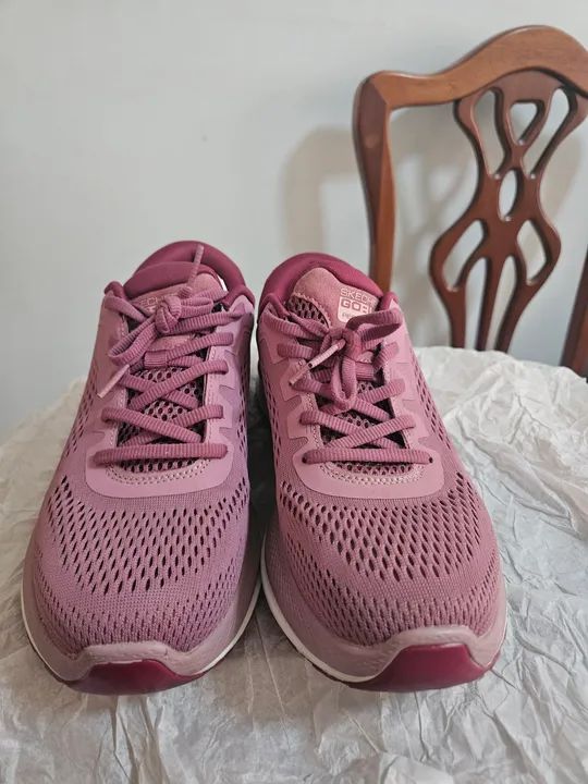 Tênis Skechers Go Run Persistence Rosa Feminino - Foto 5
