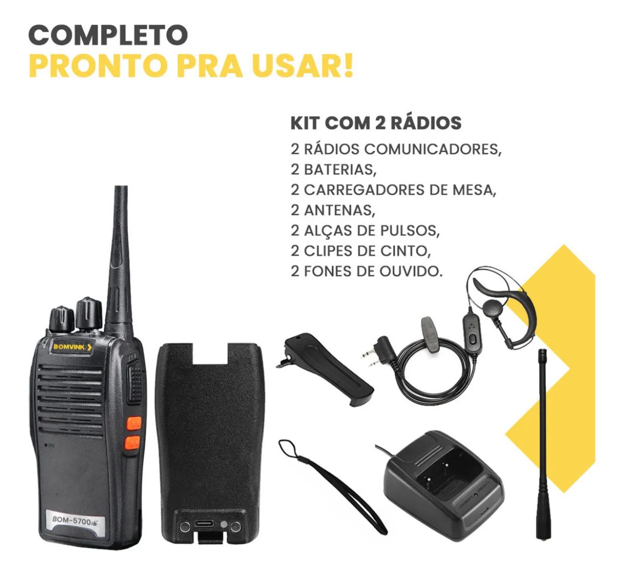 Rádio Comunicador (entrega gratis) - Foto 5