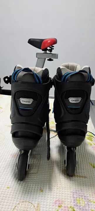 Patins Inline - Tamanho 43 Oxelo - Foto 4